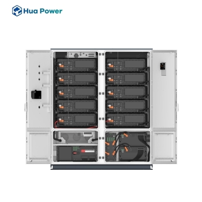 Hua Power 6000 ciclos gabinete de enfriamiento líquido todo en uno Bess 250kW 522kWh Sistemas de almacenamiento de energía C&I